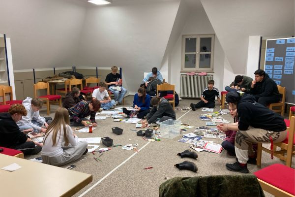 Gruppenarbeit im Workshop