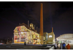 Fotografie: Großer Besucherandrang bei der illuminierten Brauerei Pilsner Urquell (C) Bilddokumentation Stadt Regensburg