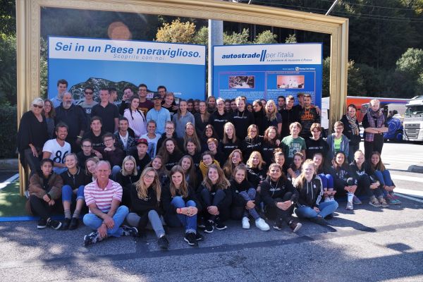  Q12 Gruppenfoto Studienfahrt 2017 Cavallino