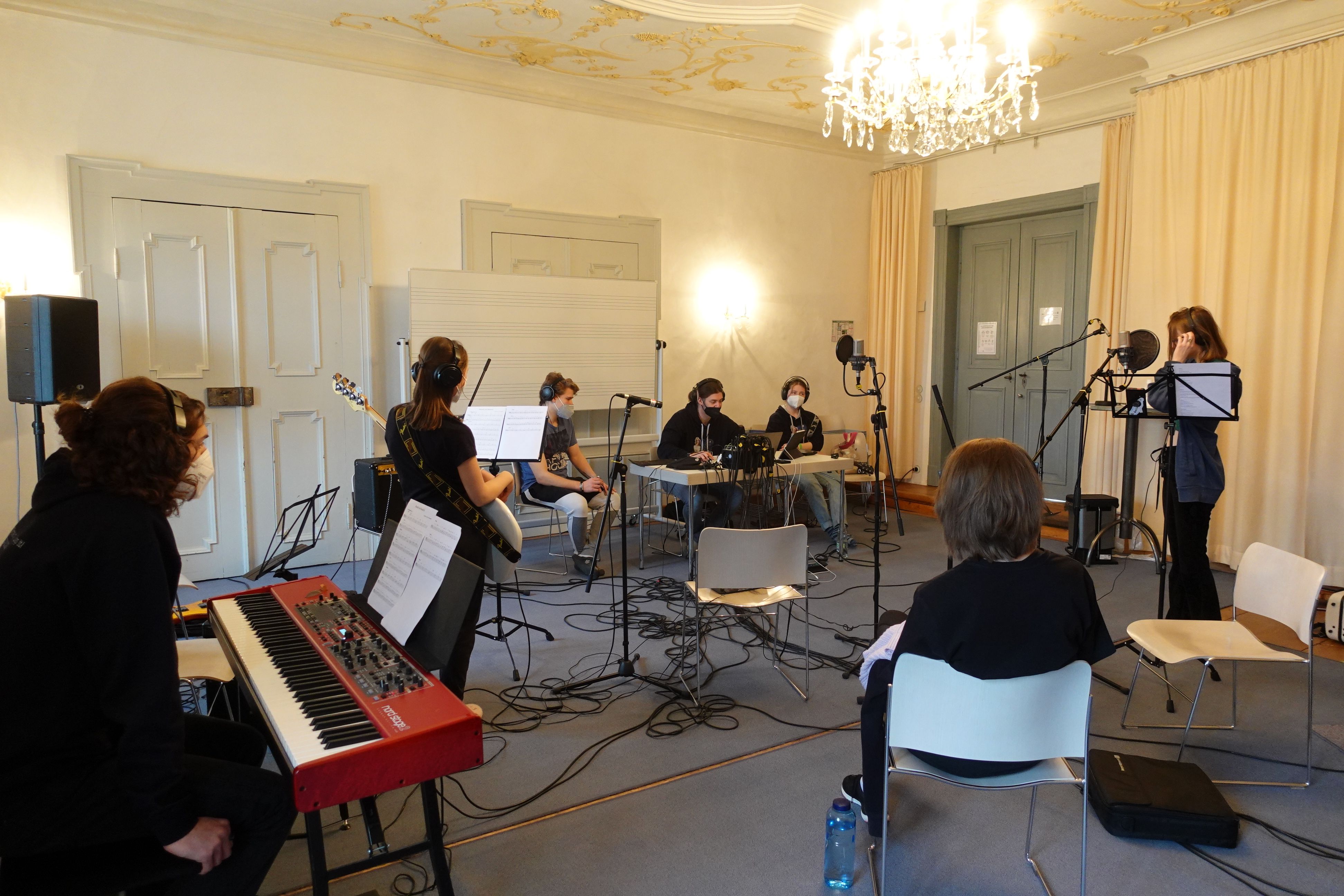 P-Seminar Musik 2022 - Recordingtage in Alteglofsheim