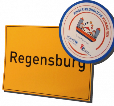 Schild - Kinderfreundliche Kommune