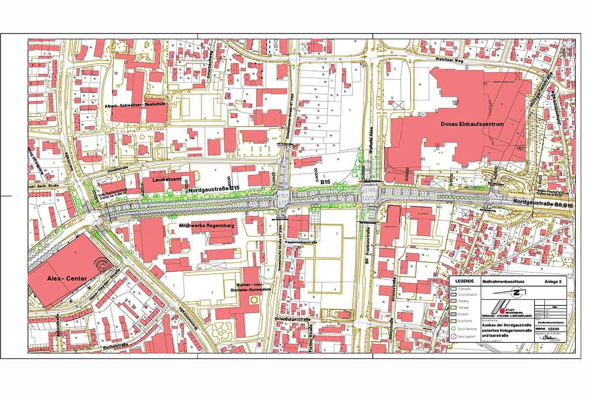 Nordgaustraße - Plan 2