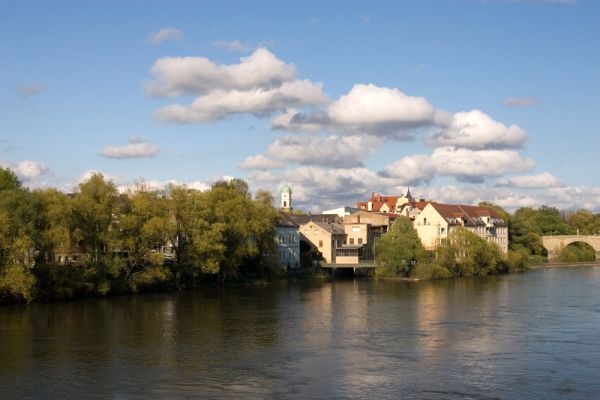 Blick auf Stadtamhof