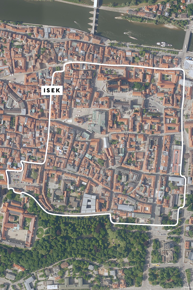 Kartenansicht von Regensburger Altstadt
