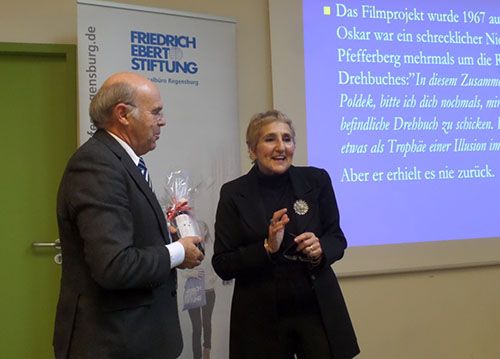 v.l. OStD Anton Nenning, Prof. Rosenberg-Band