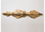 Markus Genzwürker_"Land Unter"_Lindenholz, Nägel_160 x 36 cm_2014 © Markus Genzwürker