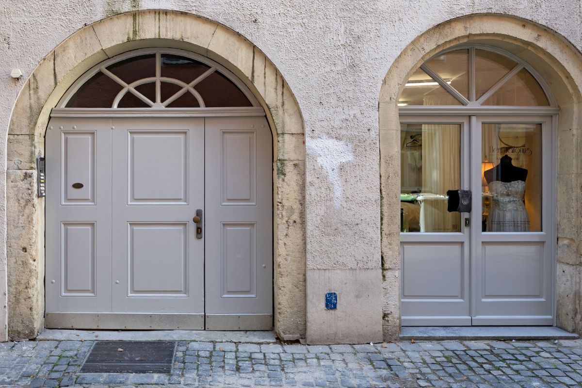 Fotografie - Eingang zum Haus