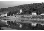 Fotografie: Blick von Schillerwiese auf Niederwinzer 1947