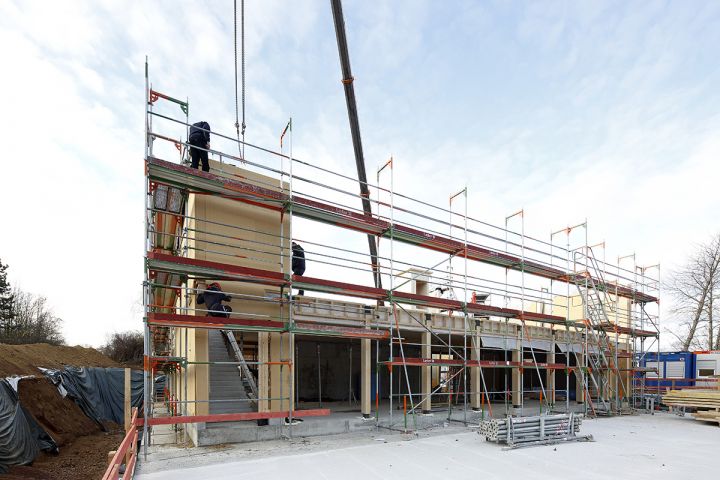 Baufortschritt am 2. Dezember 2019 (C) Bilddokumentation Stadt Regensburg Rubina - Bautagebuch - Baufortschritt am 2. Dezember