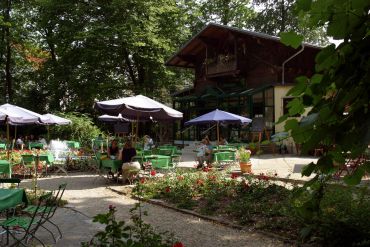 Das heutige Rosarium im Dörnbergpark