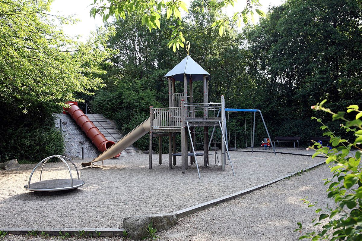 Fotografie - Spielplatz im Park