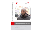 Portraitfoto von Herr Camara Abdoulaye zur Aktion Gesicht zeigen gegen Rassismus. Darunter sein Zitat: „Alle Menschen sind gleich zu behandeln.“ (C) Stadt Regensburg/Simek