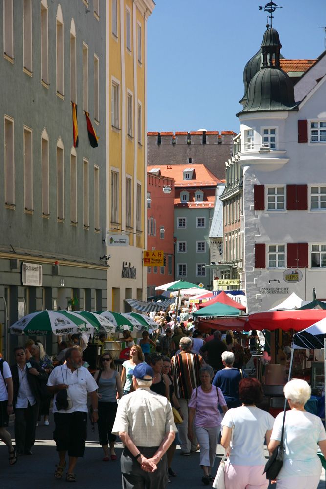 Blick in die Keplerstraße
