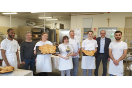 Sieger beim Wettbewerb im Bäckerhandwerk