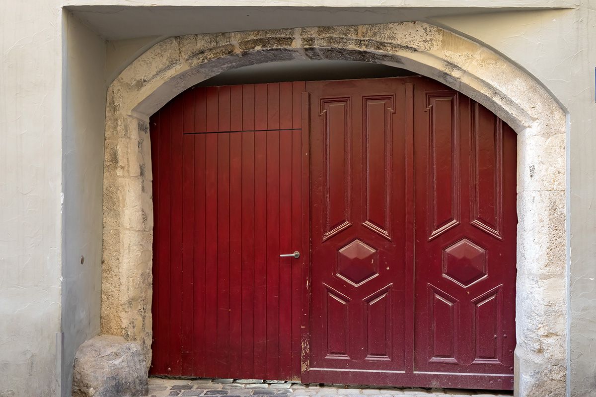 Fotografie - Eingang zum Haus