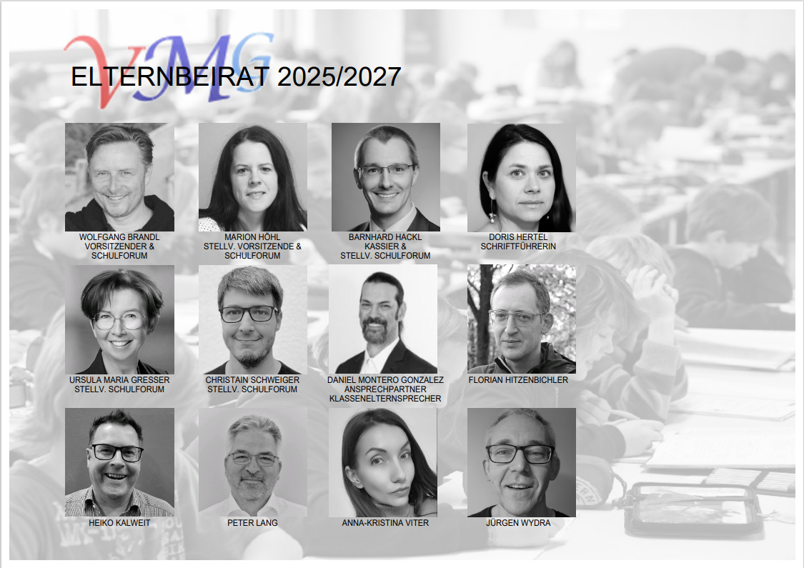 Elternbeirat Mitglieder 2025_27