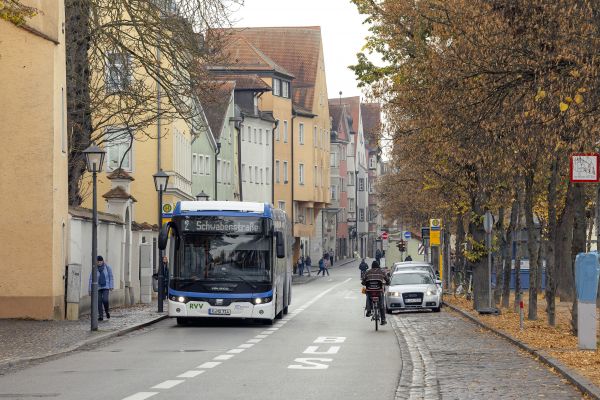 Fotografie: Verkehrssituation in der Thundorferstraße