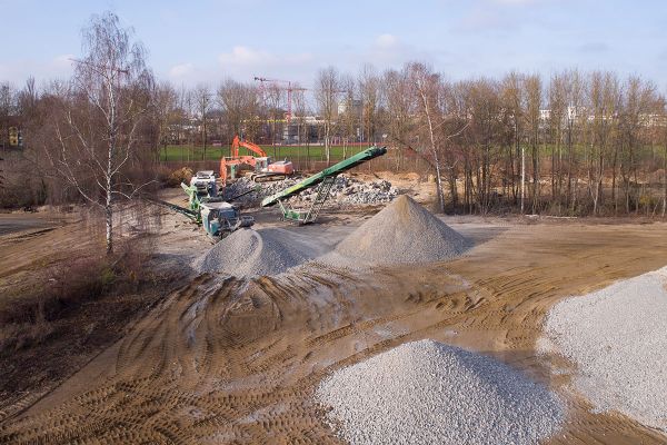 Bauschuttrecycling