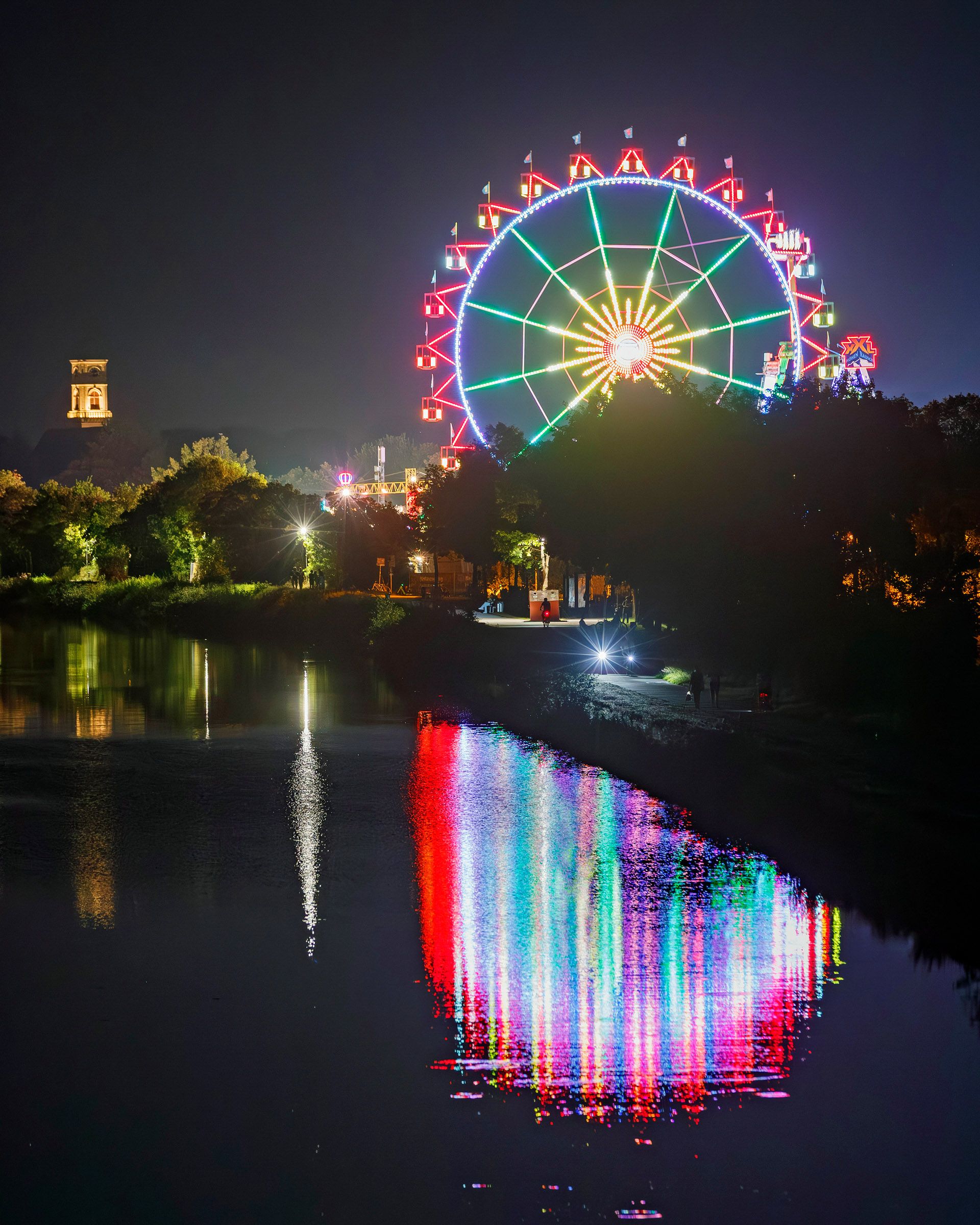 Riesenrad auf der Herbstdult