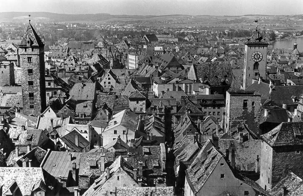 Blick vom Dom auf die Altstadt