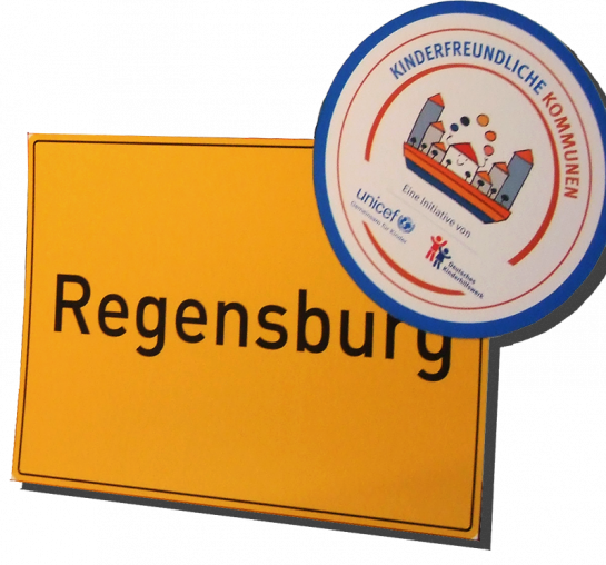 Schild - Kinderfreundliche Kommune (C)  