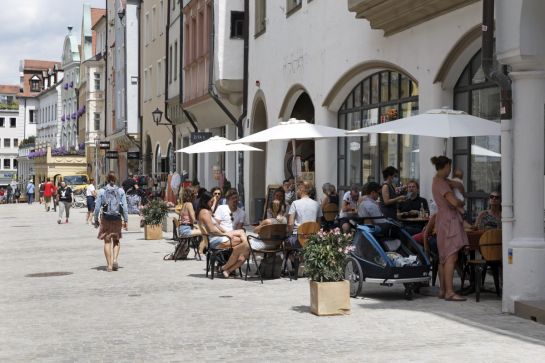 Fotografie: Außengastronomie (C) Bilddokumentation Stadt Regensburg