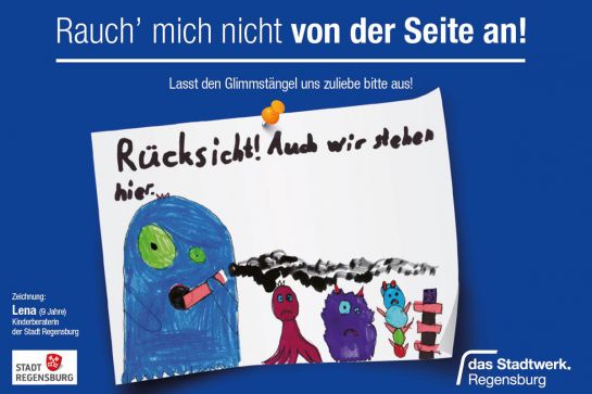 Stadtwerk - Plakat - Nichtraucheraktion 2 (C) Stadtwerk