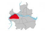 Grafik: Lage des Westenviertels im Stadtplan (C) Stadt Regensburg, Tatjana Setz