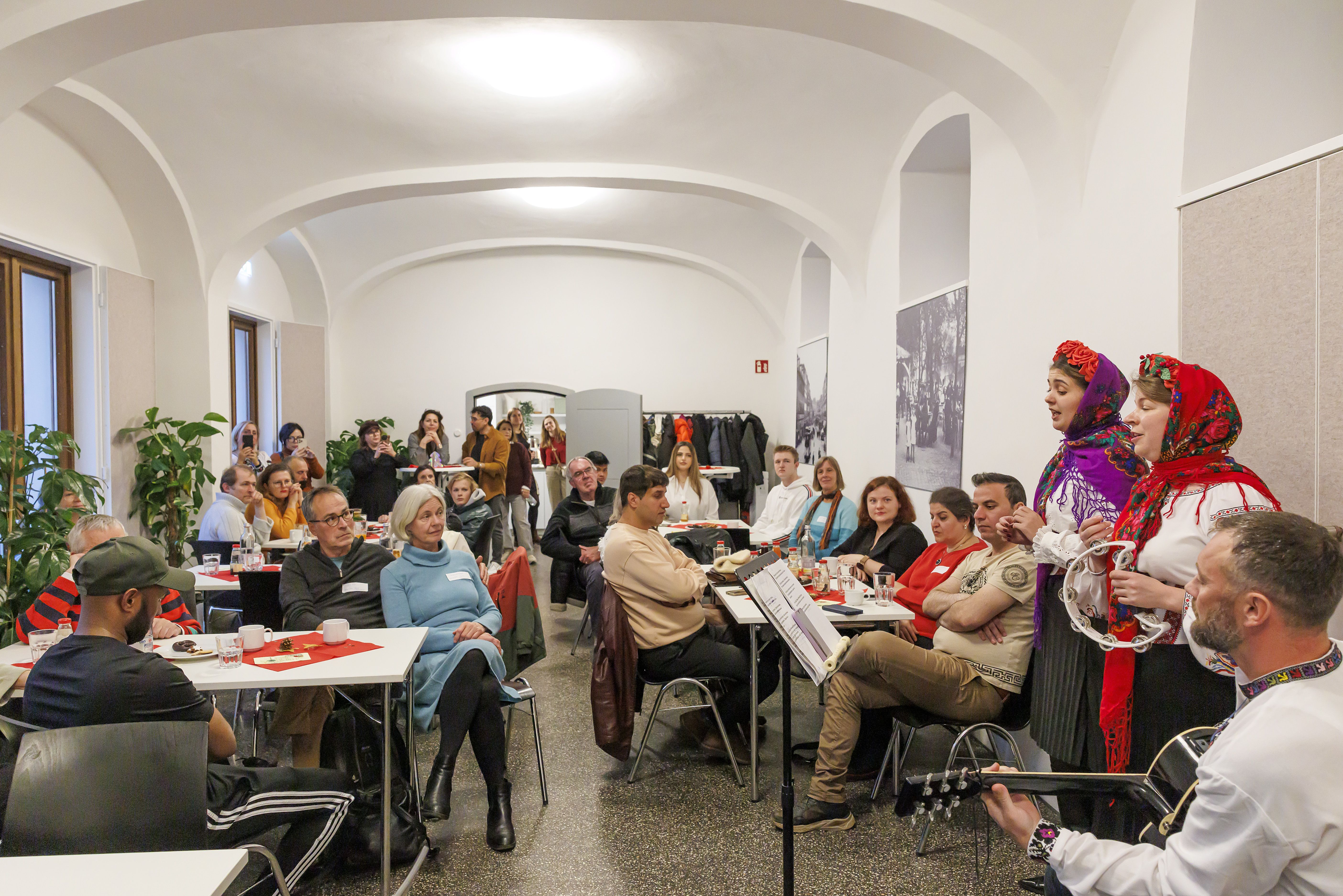 Fotografie – Auftritt des Vokalensemble „Svitanok“ des Hromada e.V. Regensburg
