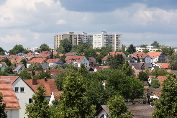 Fotografie - Blick Richtung Schlesierstraße