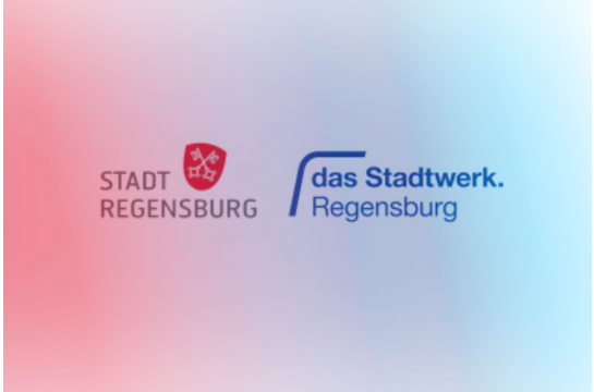 Grafik - Logos der Stadt Regensburg und von das.Stadtwerk