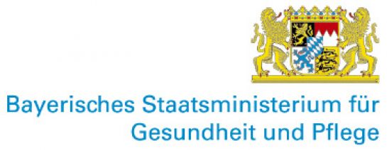 Logo Bayerischen Staatsministerium für Gesundheit und Pflege