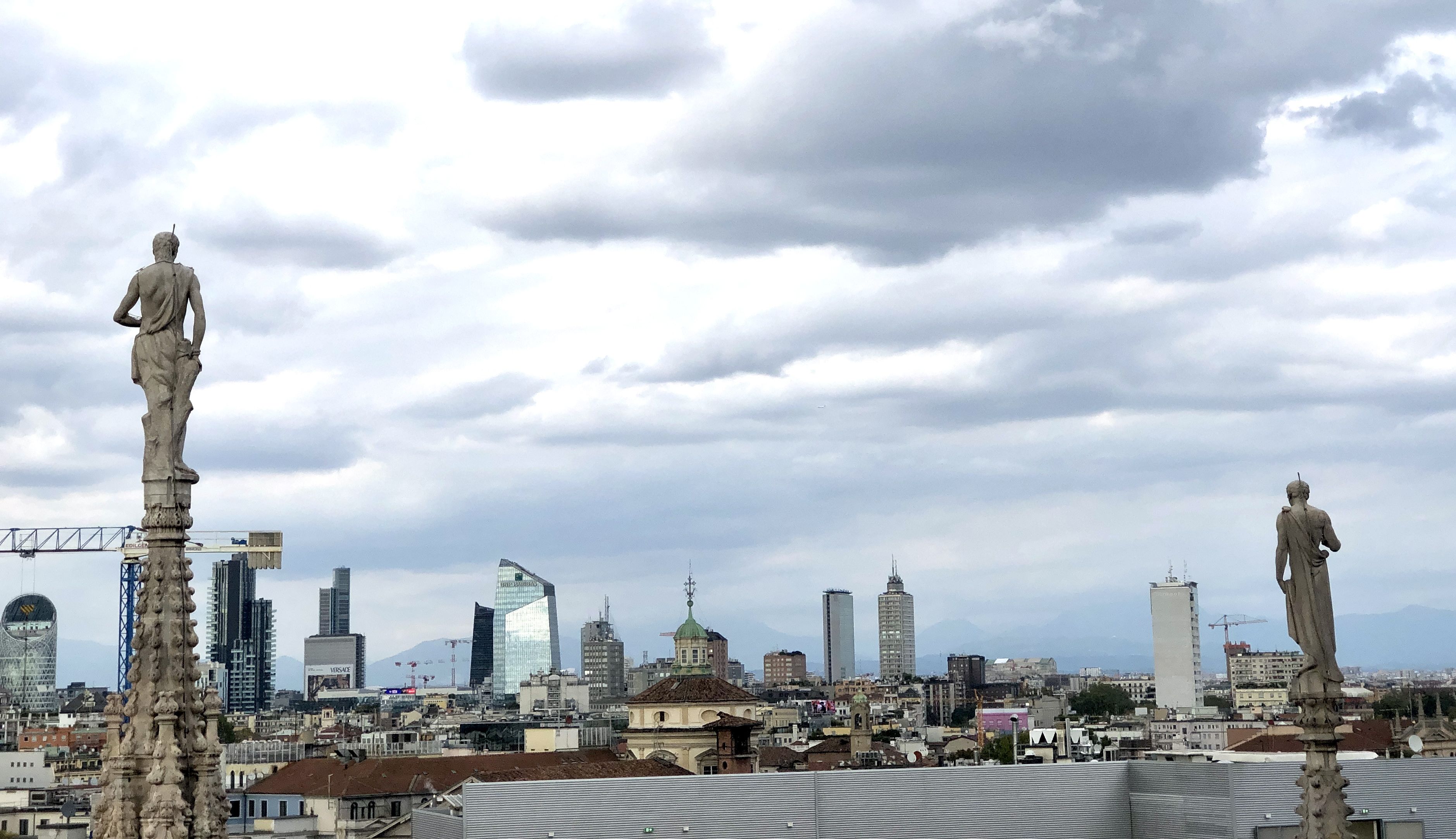 Skyline of Mailand