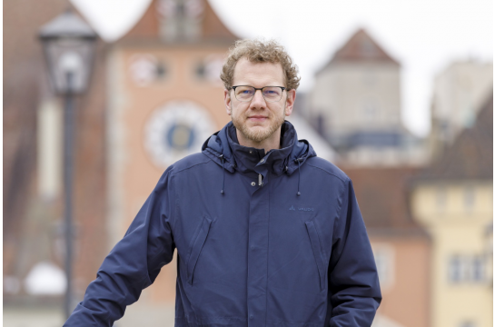 Fotografie: Stephan Bergmann auf der Steinernen Brücke