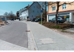 Fotografie - Neubau Nahversorger Aussiger Straße - Auf dem Bild sieht man den Ausbau des Wohnweges Sandgasse Ecke Aussiger Straße; im rechten Bildteil bereits bestehende Wohnbebauung.