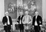 Haushofmeister mit Leiblakei und Kammerdienern des Hauses Thurn und Taxis, Regensburg 1985 © Hanke Stefan