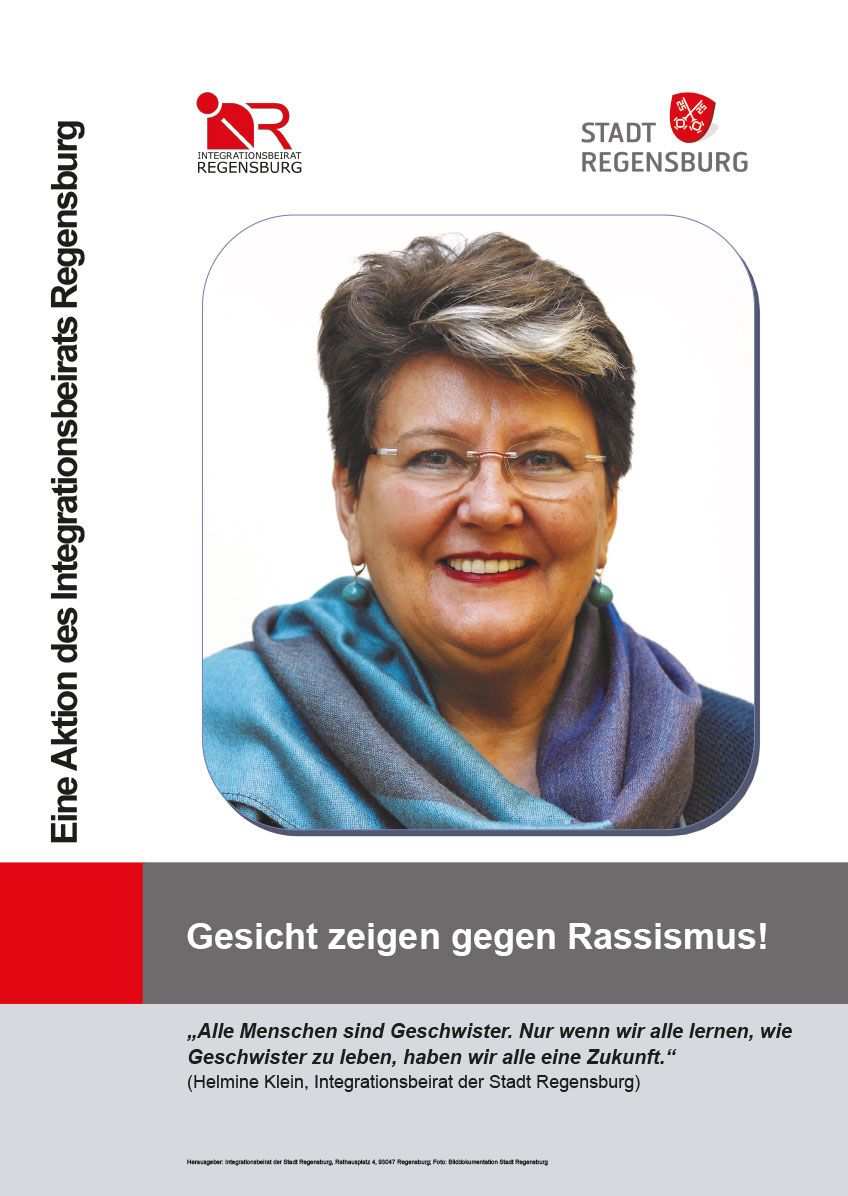 Integrationsbeirat - Gesicht zeigen gegen Rassismus - Klein