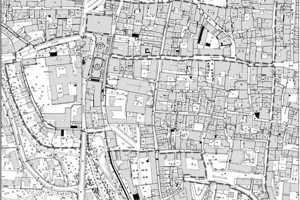Plan - Sanierungsgebiet westlich der Bachgasse - Umgriff