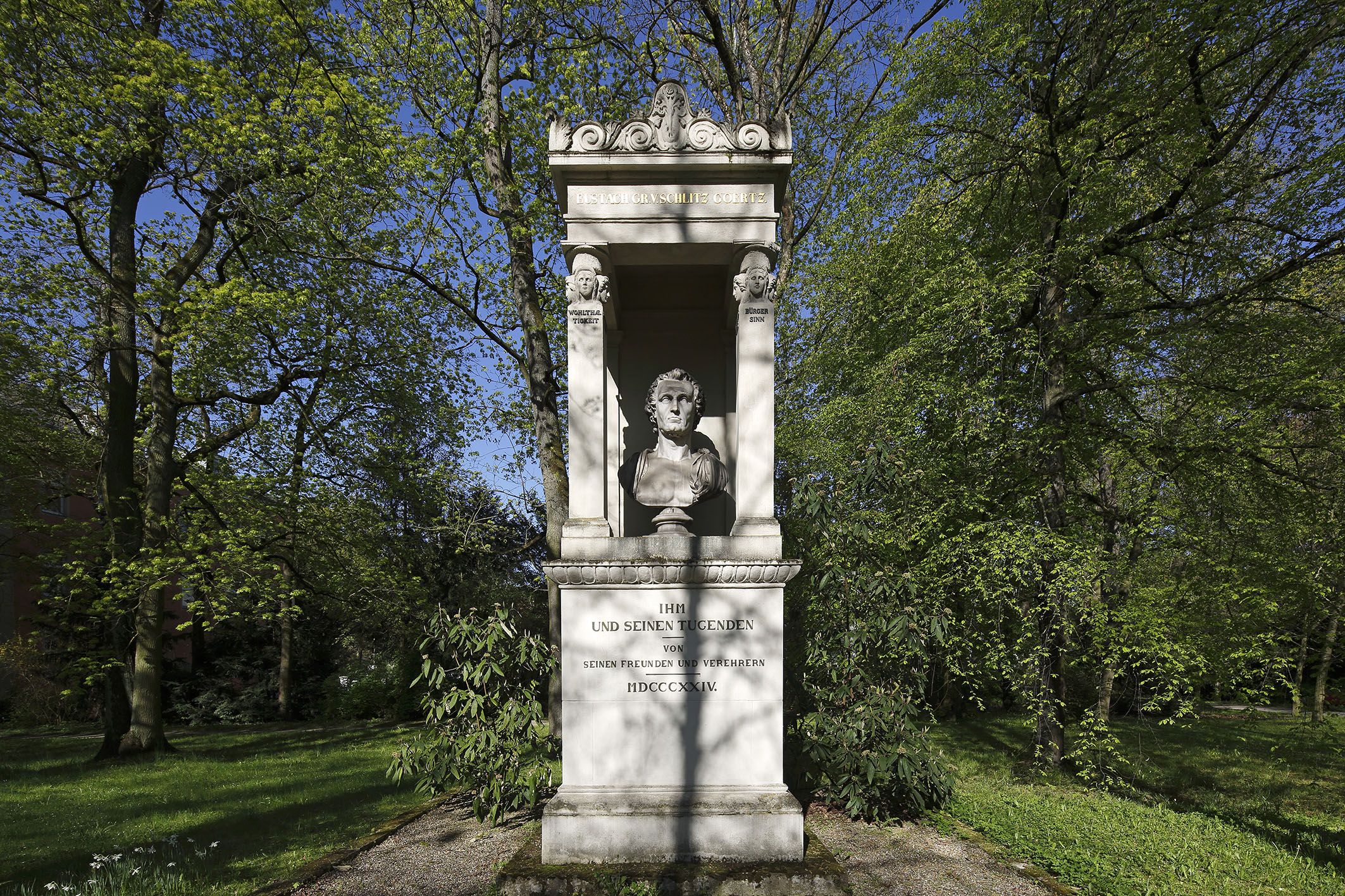 Fotografie: Denkmal an der Kumpfmühler Straße