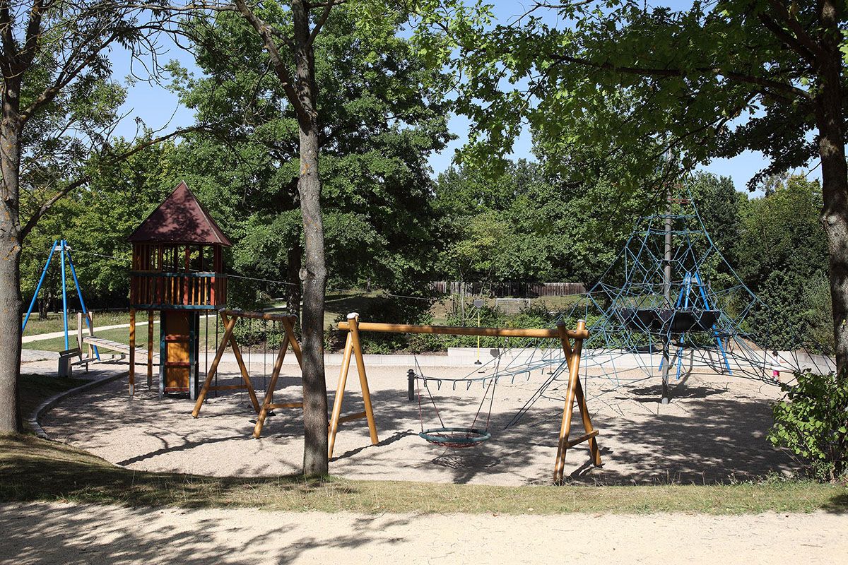 Fotografie - Spielplatz im Donaupark