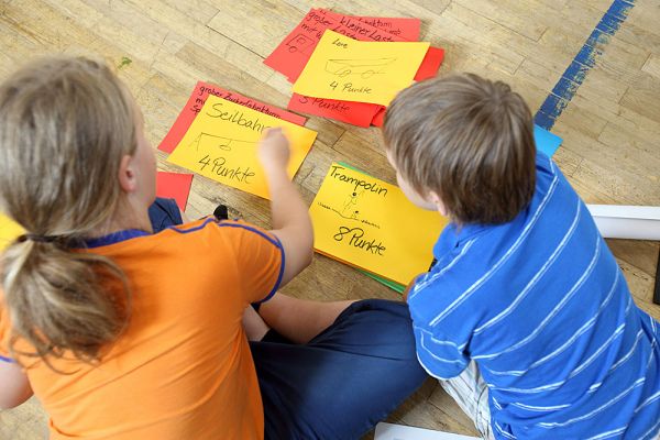 Kinder bewerten Pläne