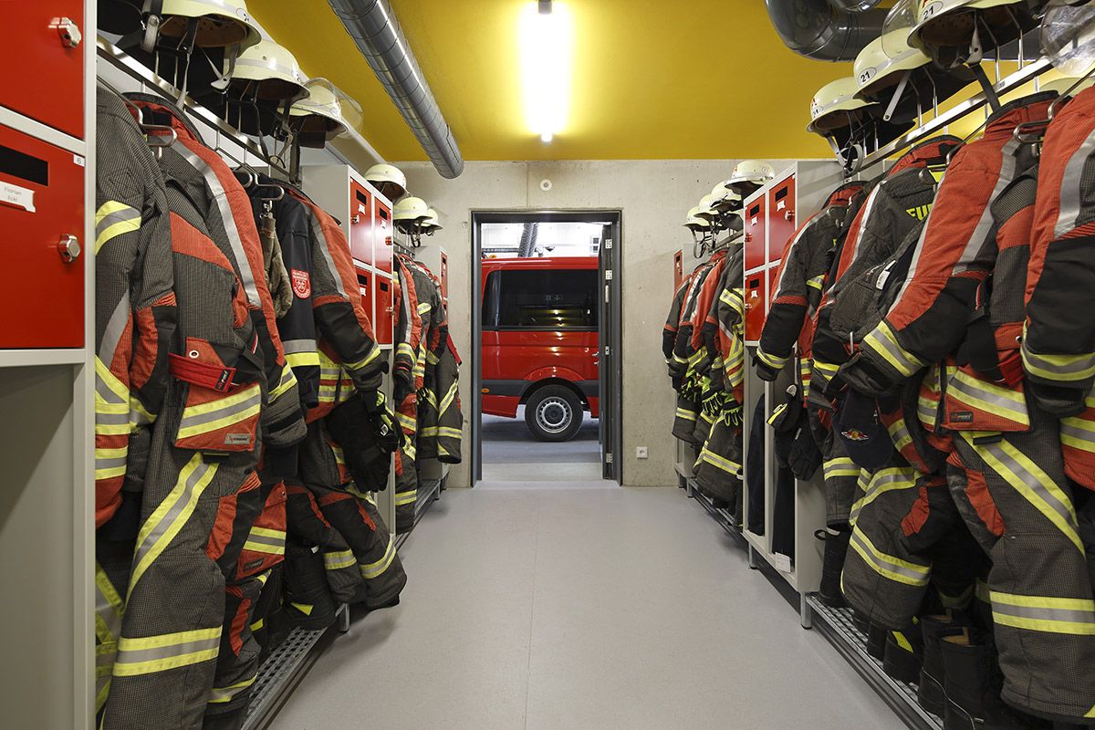 Feuerwehr Altstadt - Umkleide