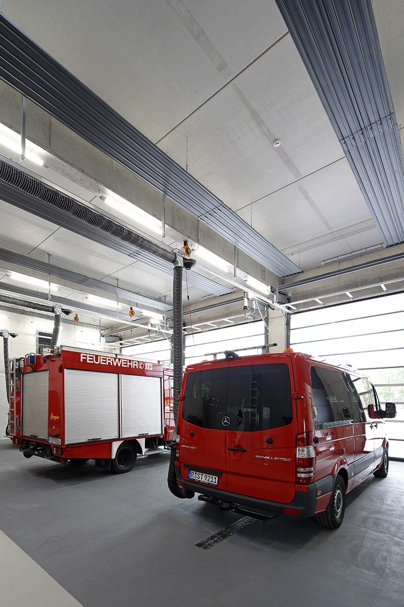 Feuerwehr Altstadt - Fahrzeughalle