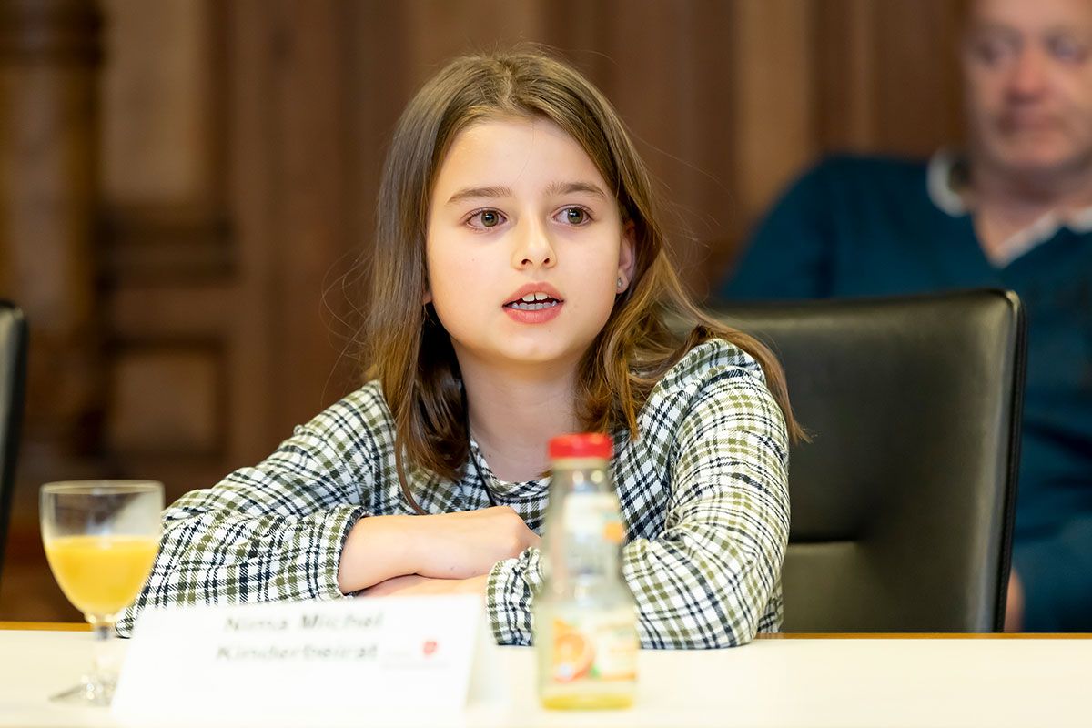 Mädchen aus dem Kinderbeirat
