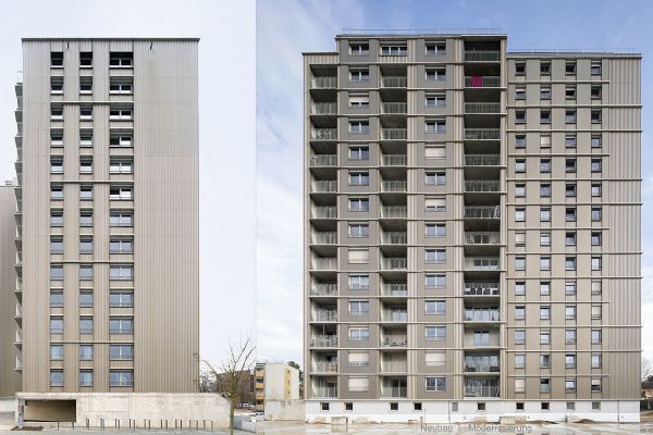 Fotografie - Architekturpreis 2024, Wohnhochhaus mit Photovoltaik-Fassade -Anerkennung