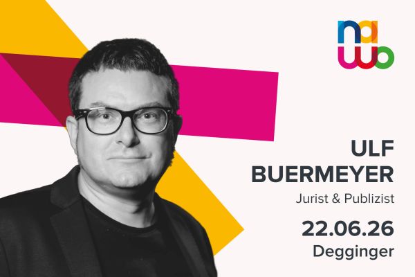 Regensburger Nachhaltigkeitswoche NaWo - Speaker Ulf Buermeyer