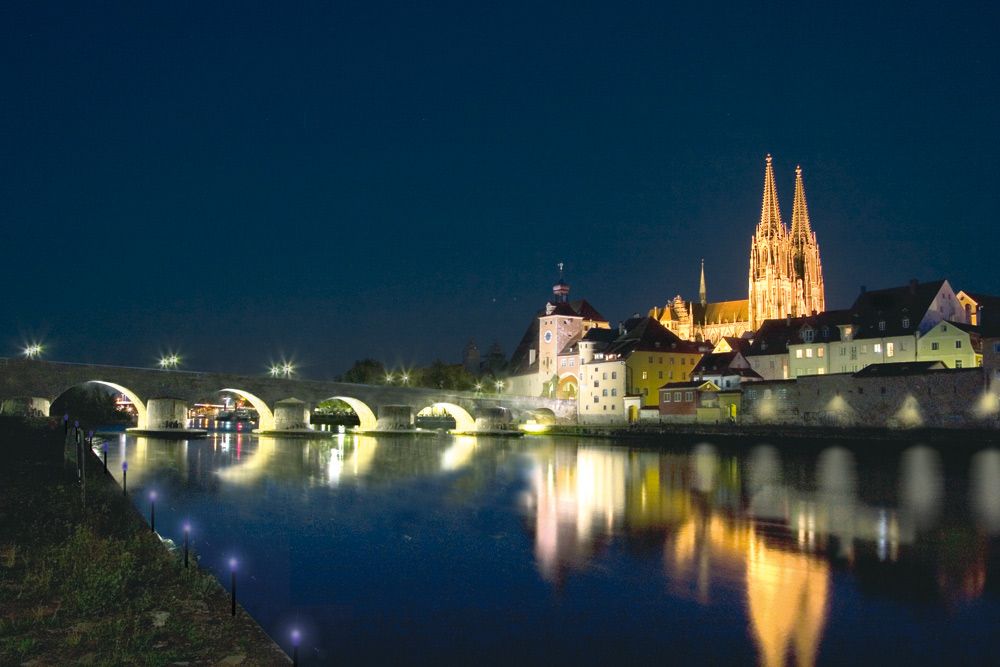 Stadtlichtplan - Simulation Stadtpanorama