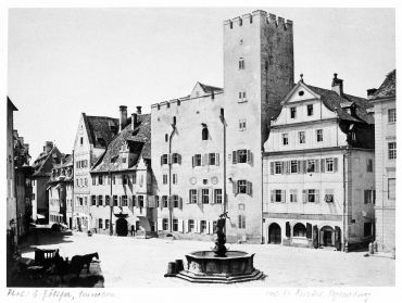 Fotografie: Haidplatz 1866