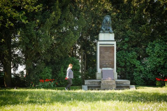 Fotografie: Kriegerdenkmal im Ostpark