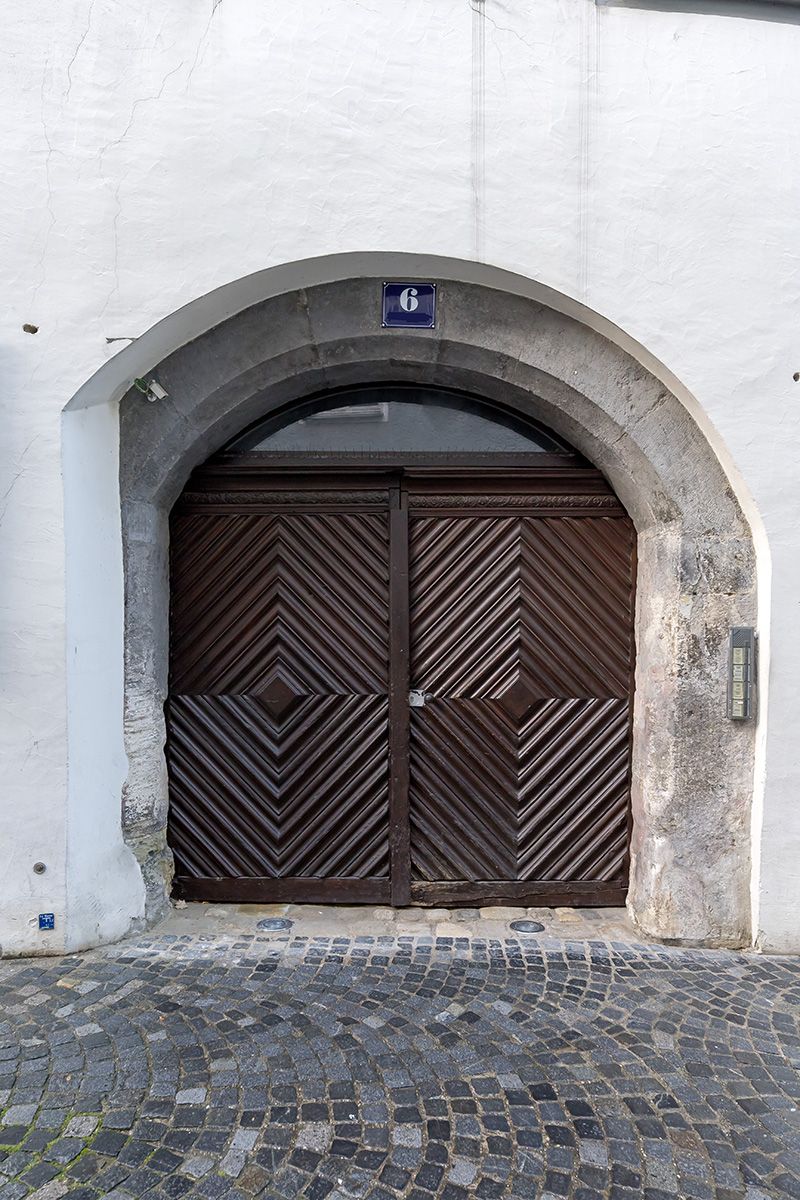 Fotografie - Eingang zum Haus